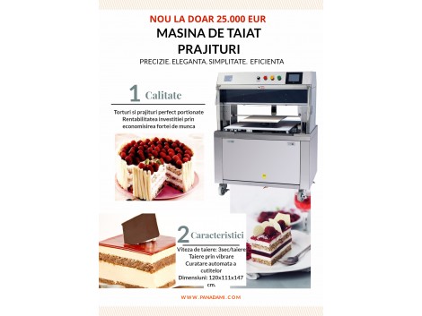 Mașină de tăiat prăjituri și torturi • MTP 6040