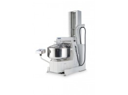 Auto-dumping spiral mixer on table top and/or on dough divider on both sides ASR